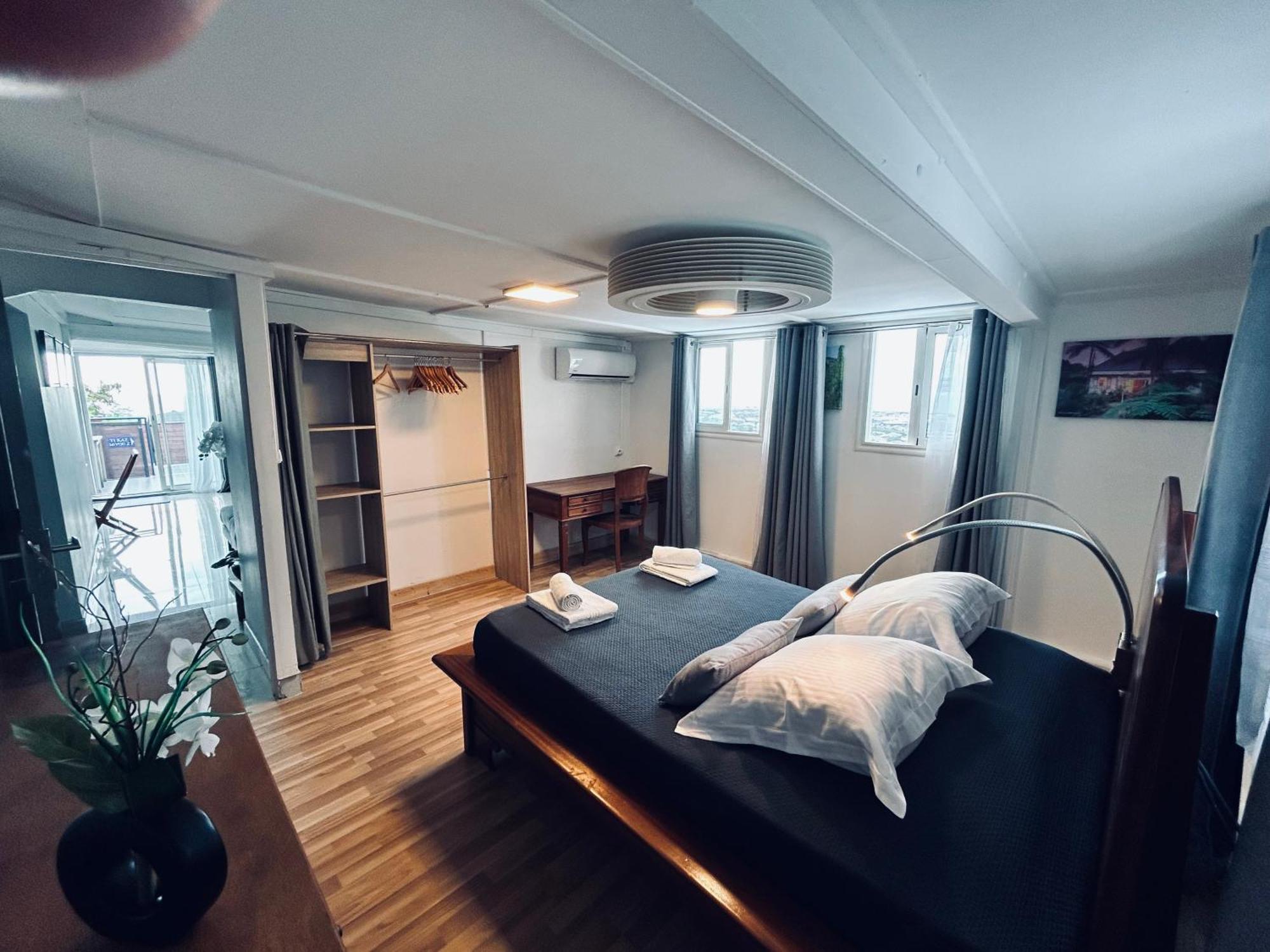 Appartement 3 Etoiles Sauna Vue Superbe Ti Kaz Miyou 2 La Possession Buitenkant foto